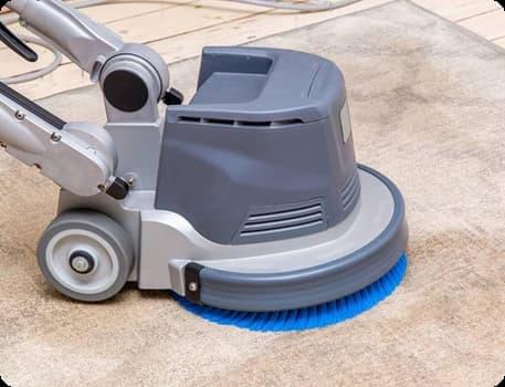 Прання килима роторною машиною зі щіткою